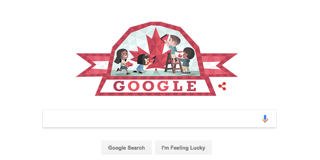 canada day google doodle