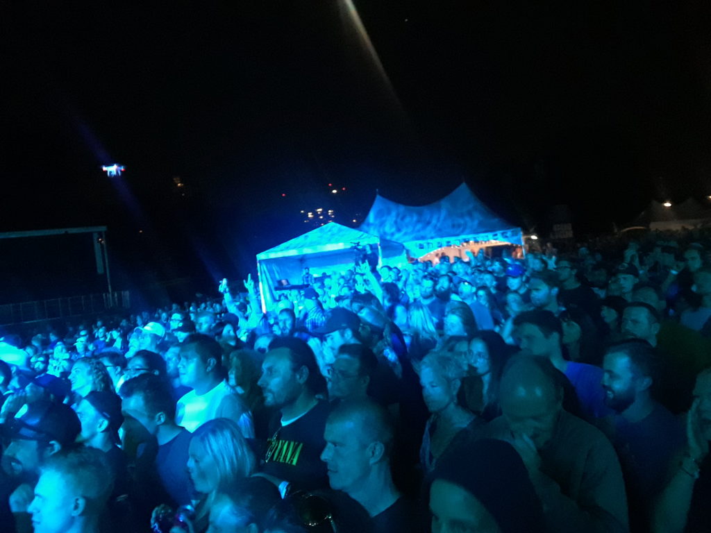 Crowd loved The Sheepdogs
