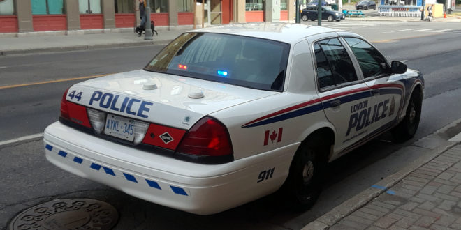 London Man Hits Police Cruiser With Stolen Vehicle, Faces Ten Charges
